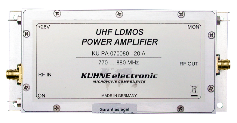 Kuhne KU PA 070080-20 A射頻功率放大器