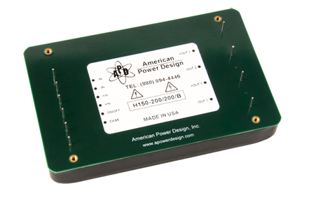 美國APD高壓電源H150-500/500/B,H150-150/150,H150-75,H150-300,H150-400