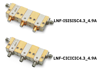 LNF-ISISISC4.3_4.9A和LNF-CICICIC4.3_4.9A超低溫三端口隔離器環形器