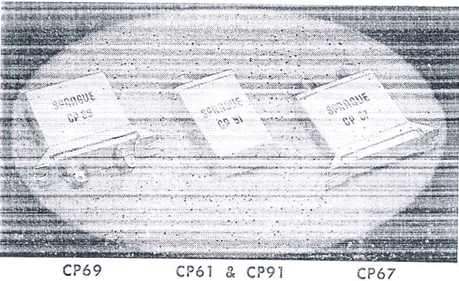 Arizona Capacitors電容器CP61、CP67、CP69、CP91系列
