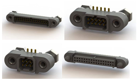 Nicomatic 1.27 mm 微型連接器