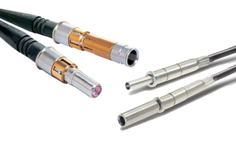 Hypertronics 光纖連接器擴束觸頭，尺寸5和尺寸12